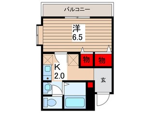 セレストスクエアKの物件間取画像